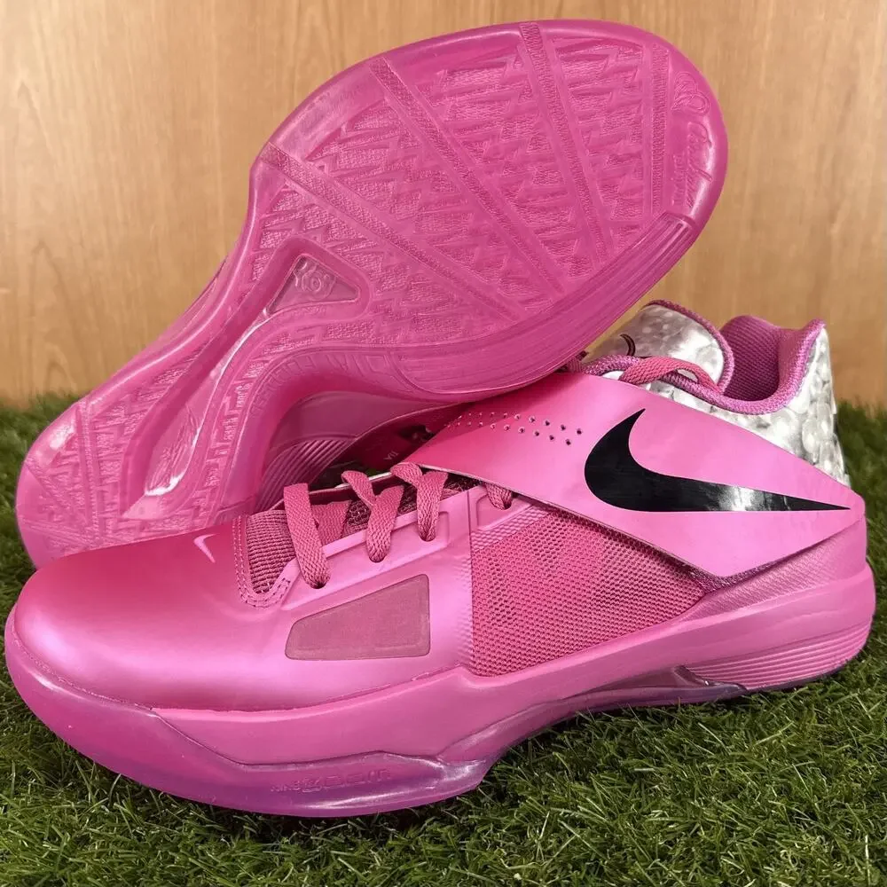 Nike KD 4 Retro Aunt Pearl Pink Basketball Shoes HF9098-600 Men's Size 10